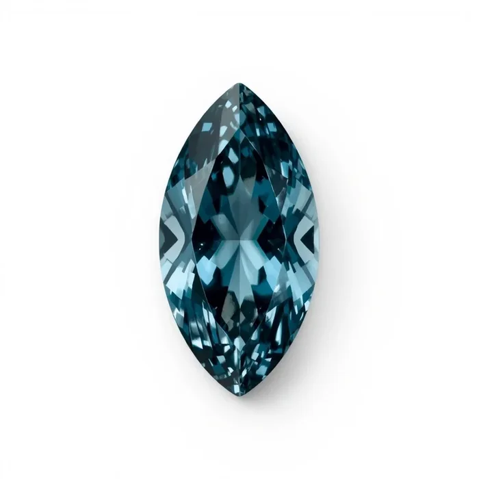 Swiss Blue Topaz 10PC Tiny 2×4 MM Marquise Faceted Blue Genuine Semi Precious Loose Gemstones
