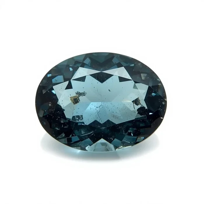 Swiss Blue Topaz 1PC Chunky 13×18 MM Oval Faceted Blue Splendid Semi Precious Gems