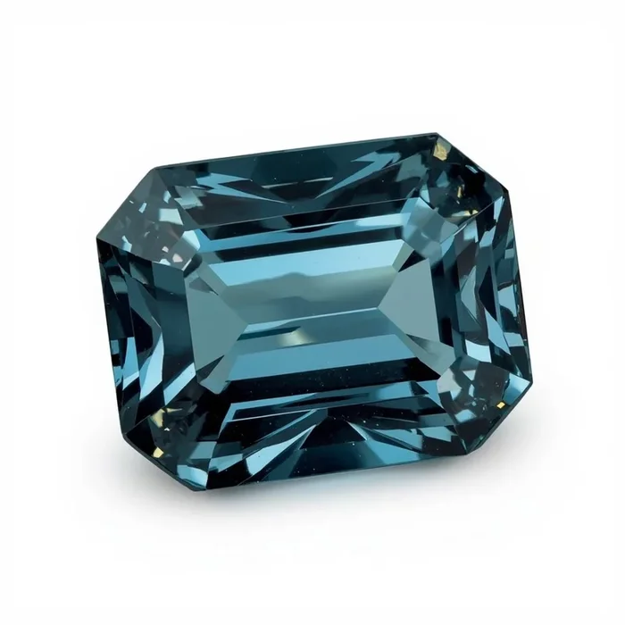 Swiss Blue Topaz 1PC Chunky 15×20 MM Emerald Faceted Blue Polished Semi Precious Loose Gems