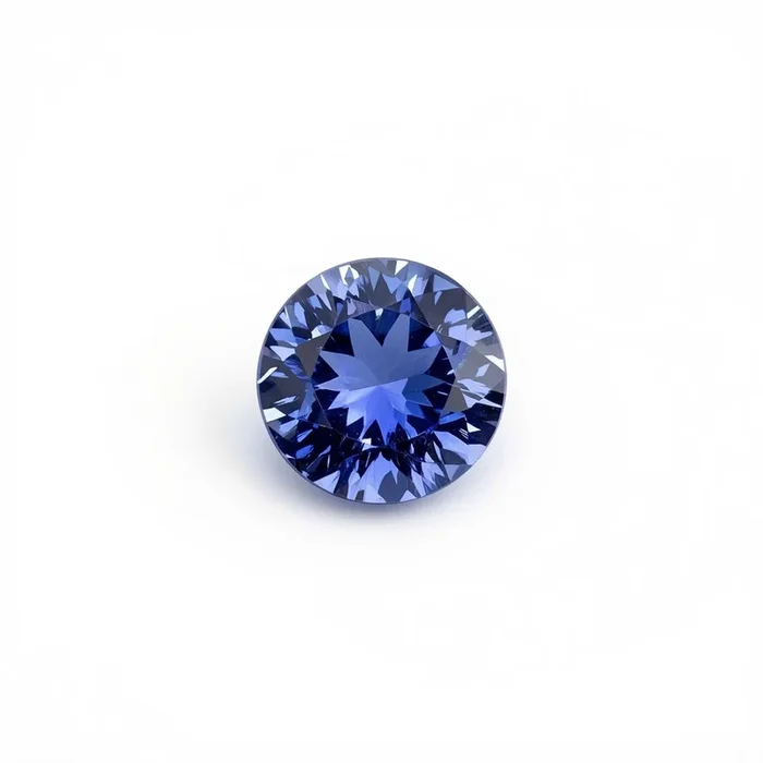 Tanzanite 10PC Tiny 3×3 MM Round Faceted Blue Fiery Semi Precious Gems