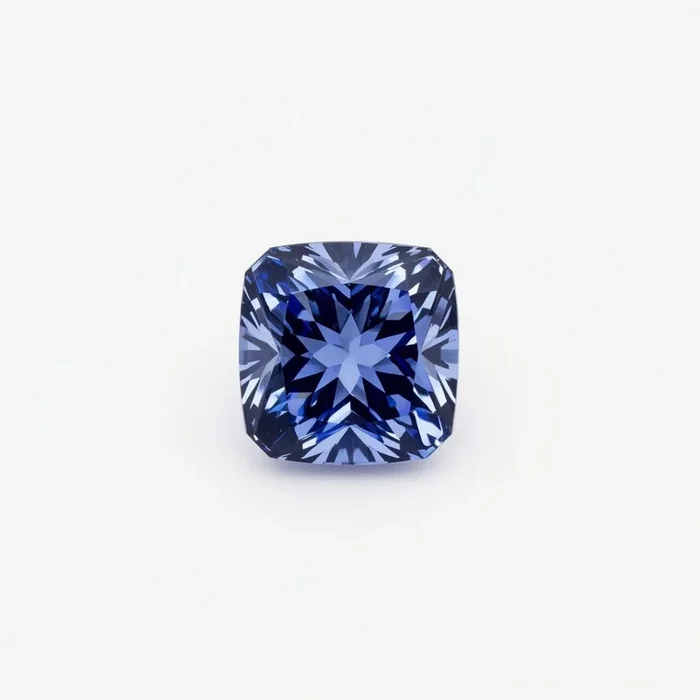 Tanzanite 10PC Tiny 4×4 MM Square Faceted Blue Brilliant Semi Precious Loose Gems