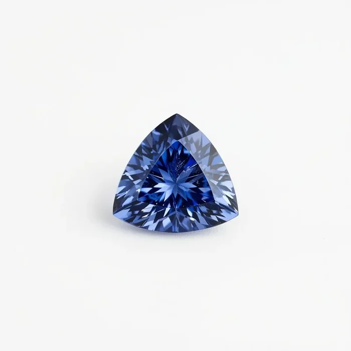 Tanzanite 10PC Tiny 4×4 MM Triangle Faceted Blue Brilliant Semi Precious Loose Gems