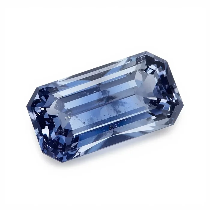 Tanzanite 1PC Chunky 10×20 MM Baguette Faceted Blue Lustrous Semi Precious Loose Gemstone