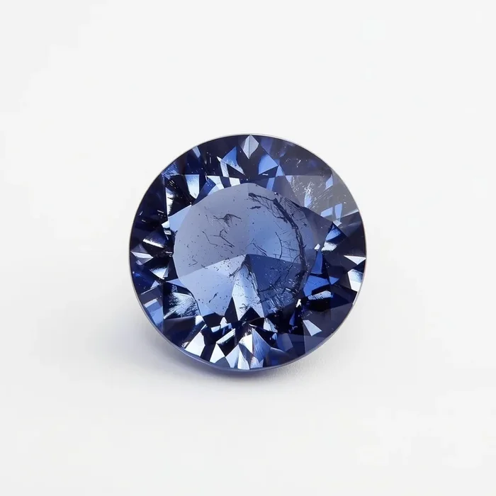 Tanzanite 1PC Chunky 13×13 MM Round Faceted Blue Natural Semi Precious Loose Gemstone