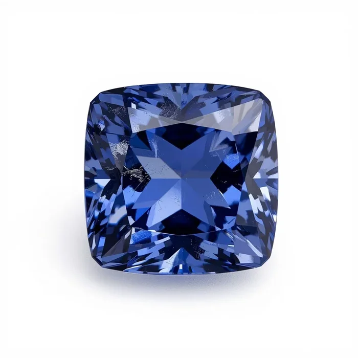 Tanzanite 1PC Chunky 13×13 MM Square Faceted Blue Natural Semi Precious Loose Gemstone