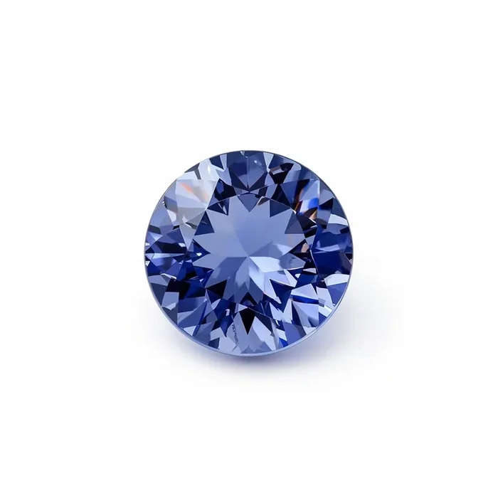 Tanzanite 1PC Small 7×7 MM Round Faceted Blue Splendid Semi Precious Gems