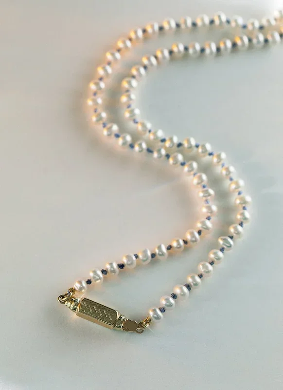 Tatum parelketting 14k goud