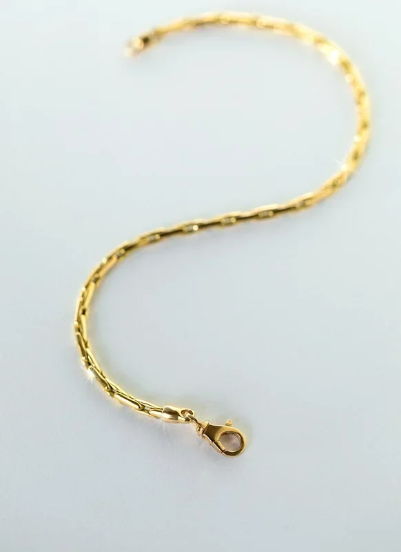 Teddie 2.7mm bracelet 14k gold