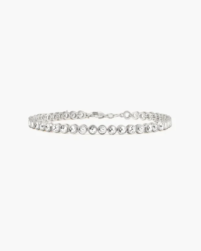 Tennisarmband in Silber