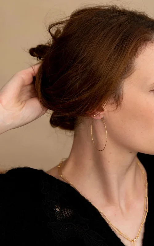 The Light Creole Earrings