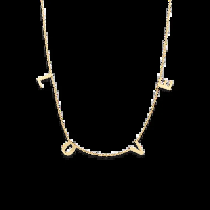 The LOVE Letter Necklace