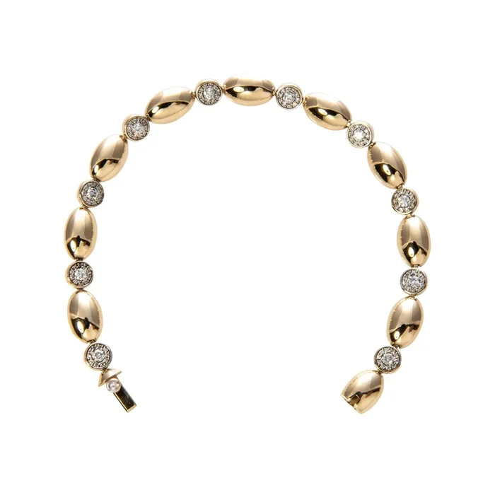 The Mary Pavé Diamond Station Line Bracelet