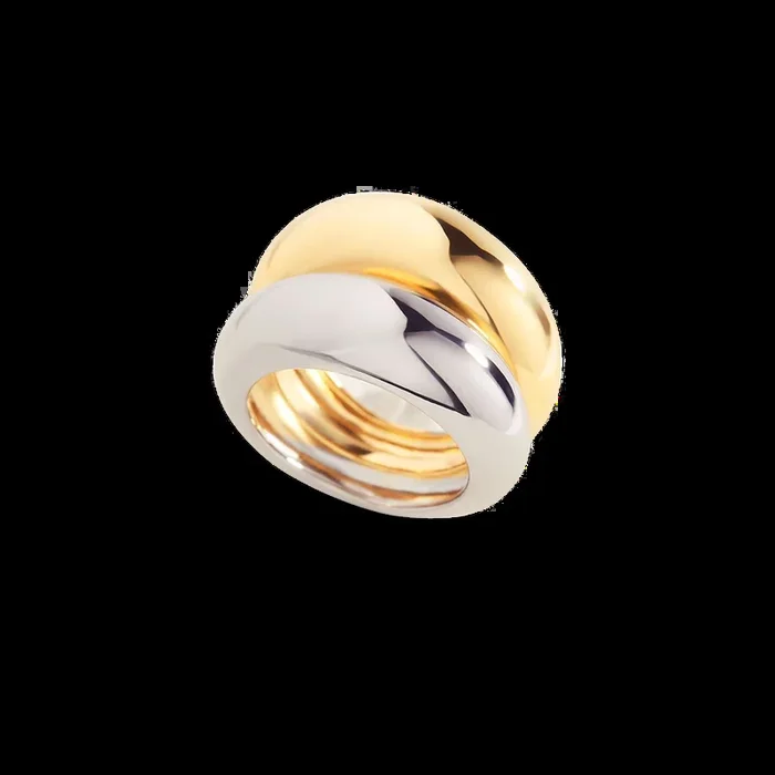 The Merge Mixed Metal Ring