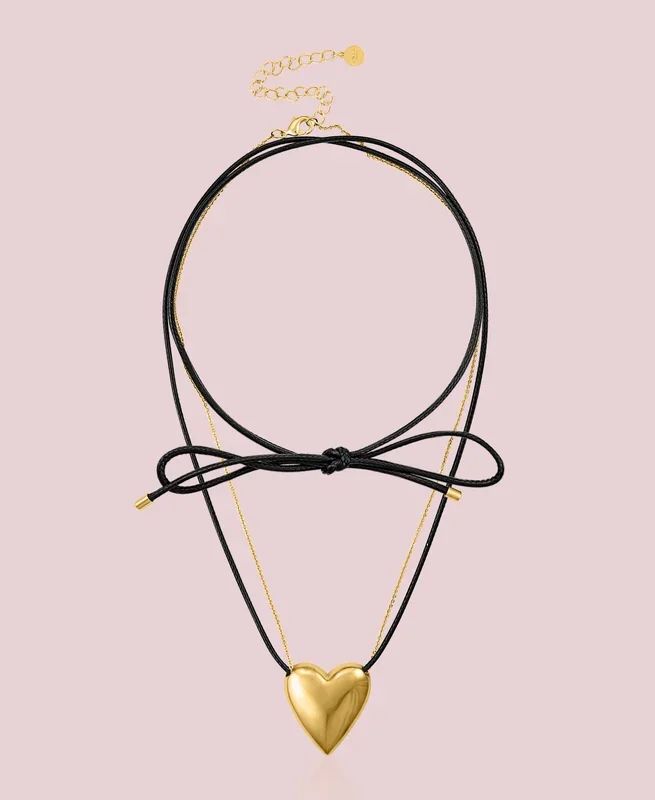 THE OKAN NECKLACE- HEART SHAPE