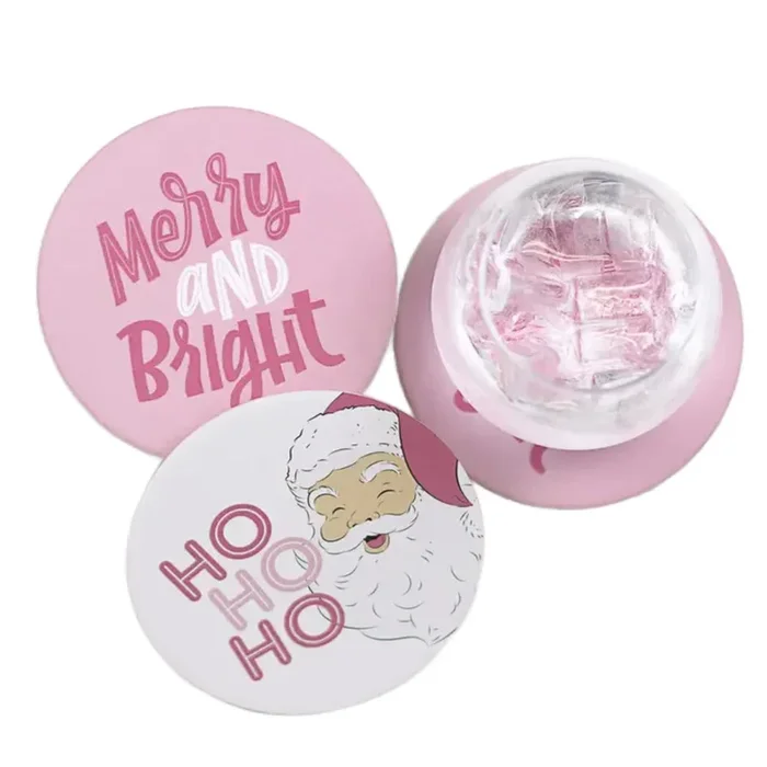 The Royal Standard Hohoho Santa Reversible Paper Coasters – Set of 20