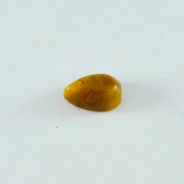 Tiger Eye 1PC Small 7×9 MM Pear Cabochon Brown Pure semi Precious Loose Gemstones