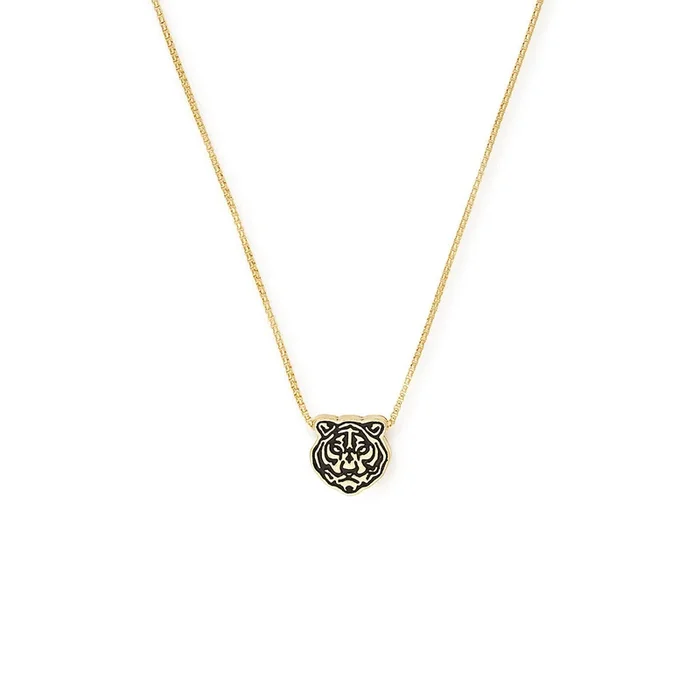 Tiger Head Necklace