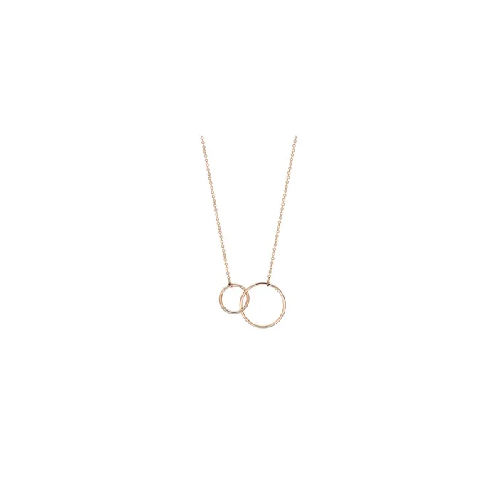 Tiny Fusion necklace in pink gold Ginette NY TC03, ginette new york – Lepage