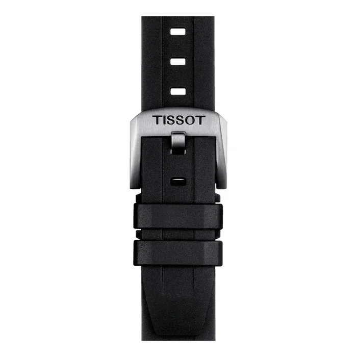 Tissot black rubber pin bracelet 20 mm T852.044.545 – Lepage