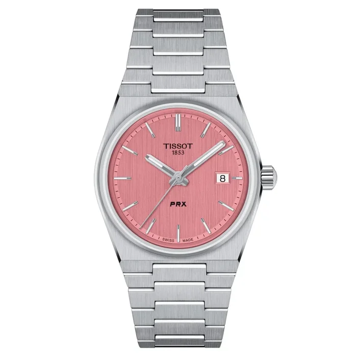 Tissot PRX pink quartz watch 35 mm T137.210.11.331.00 – Lepage