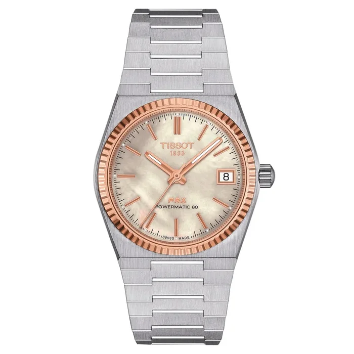 Tissot PRX Powermatic 80 Rose Gold Watch T931.207.41.111.00 – Lepage
