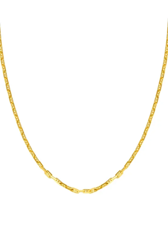 TOMEI Linked Necklace, Yellow Gold 916