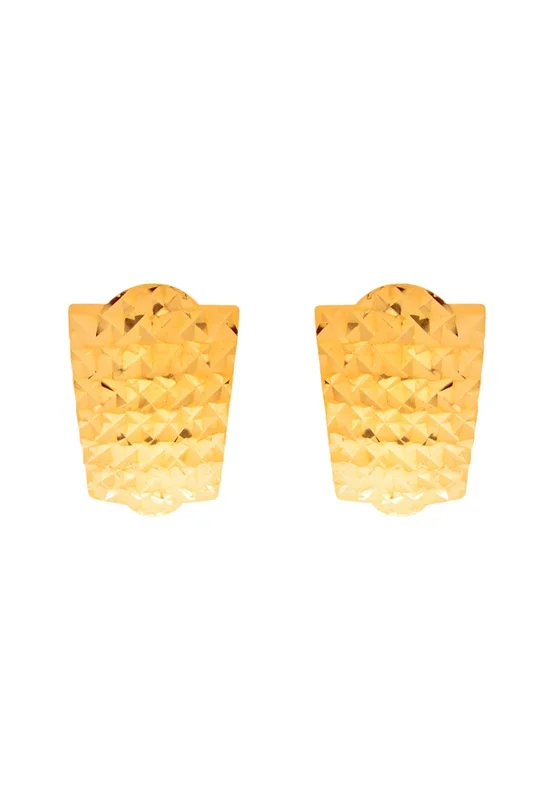 TOMEI Lusso Italia Splendour Earrings, Yellow Gold 916