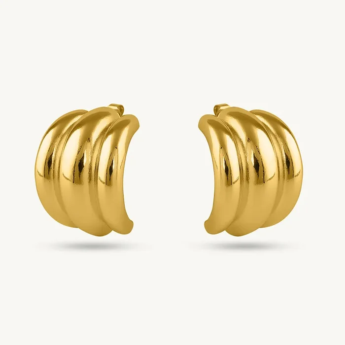 Triple C Stud Earrings