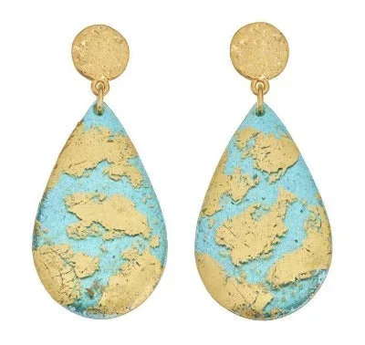 Turquoise Drop Earrings