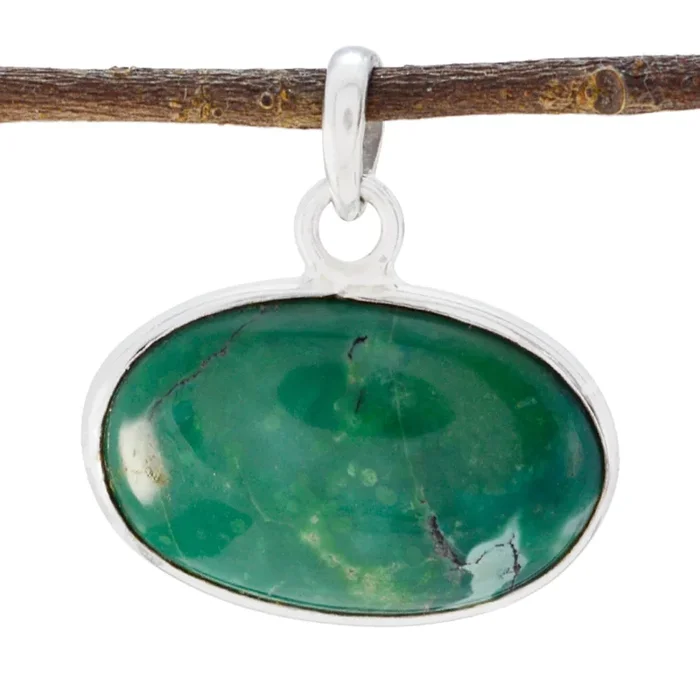 Turquoise Whisper-thin Turkish Silver Solitaire Noelia Contemporary Blue Pendant Jewelry