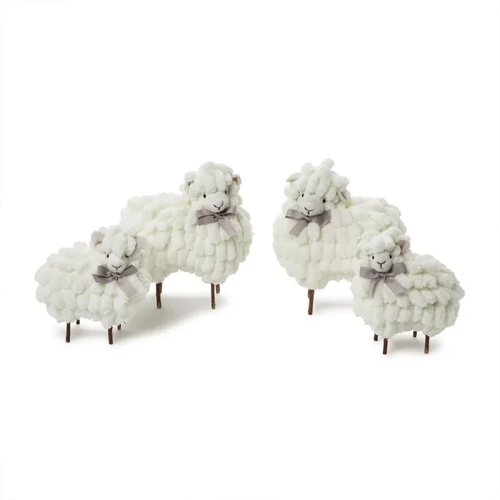 Two’s Company Chenille Sheep – Set of 2