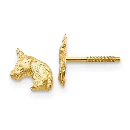 Unicorn Children’s Earrings
