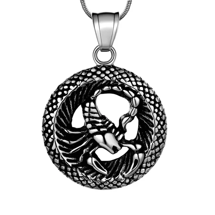 Uomo Zodiaco Scorpione Collana Ciondolo Segno zodiacale Costellazione Gioielli Donna Ragazzi Ragazze Regalo di compleanno