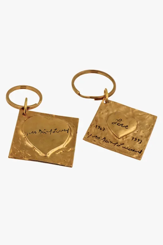 Vintage keychain Yves Saint Laurent