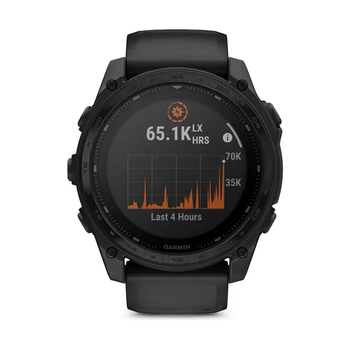 Watch Garmin Tactix 8 Solar Elite bracelets nylon and silicone 51 mm – With calculator Applied Ballistics Ultralight – Lepage