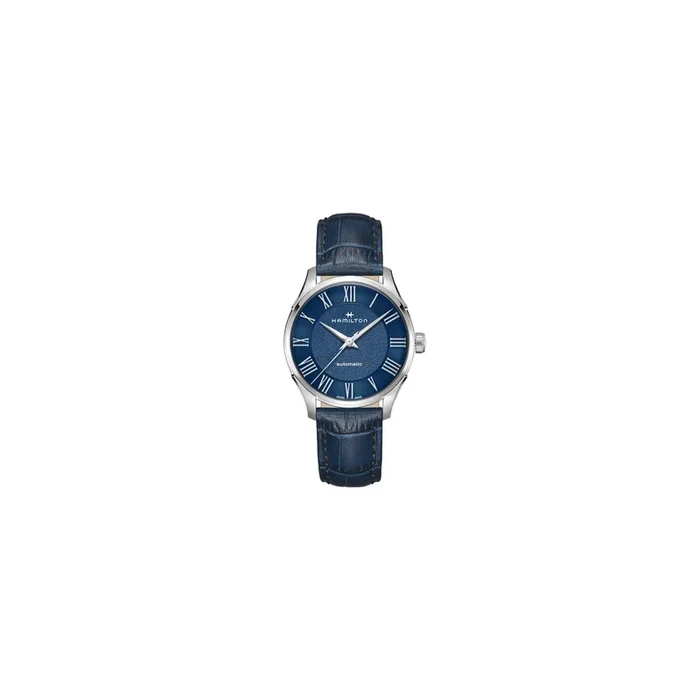 Watch Hamilton Jazzmaster auto dial blue leather strap, hamilton watch