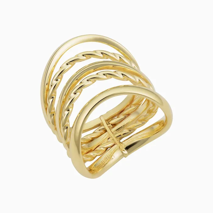 Wavy Stack Ring