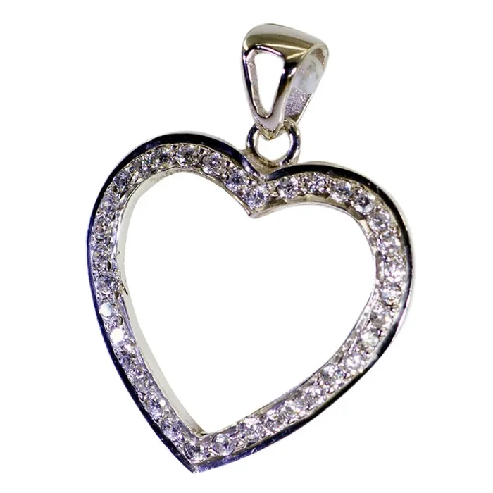 White Cz Whisper-thin Middle Eastern Sterling Silver multiple Sarah Cocktail White Pendant Jewellery
