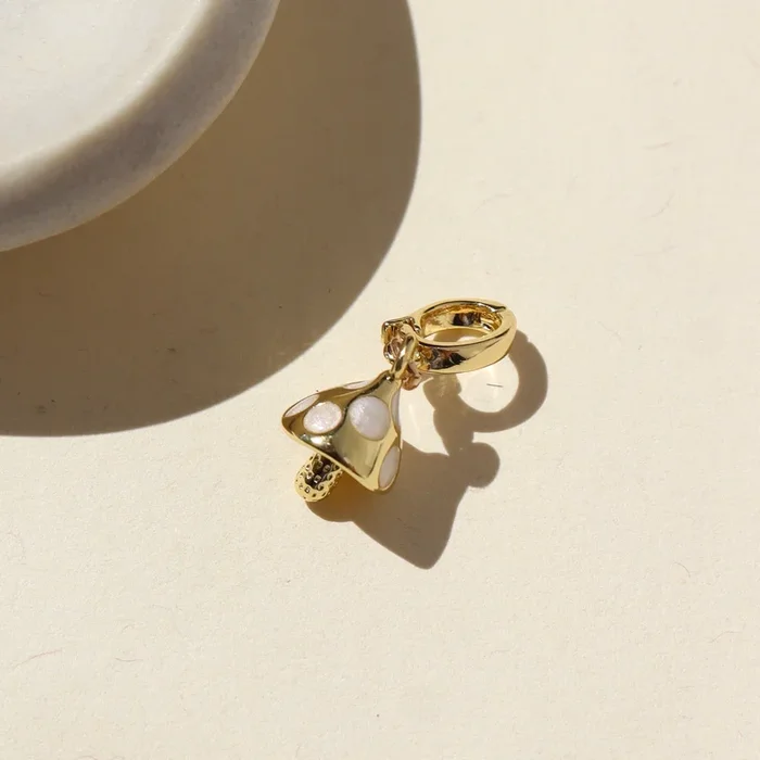 White Mushroom Charm