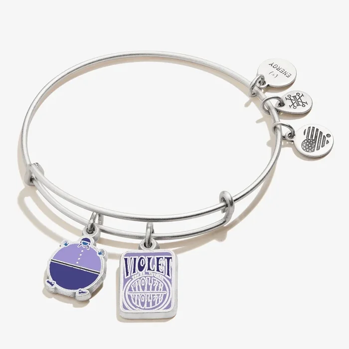 Willy Wonka ‘Violet’ Duo Charm Bangle
