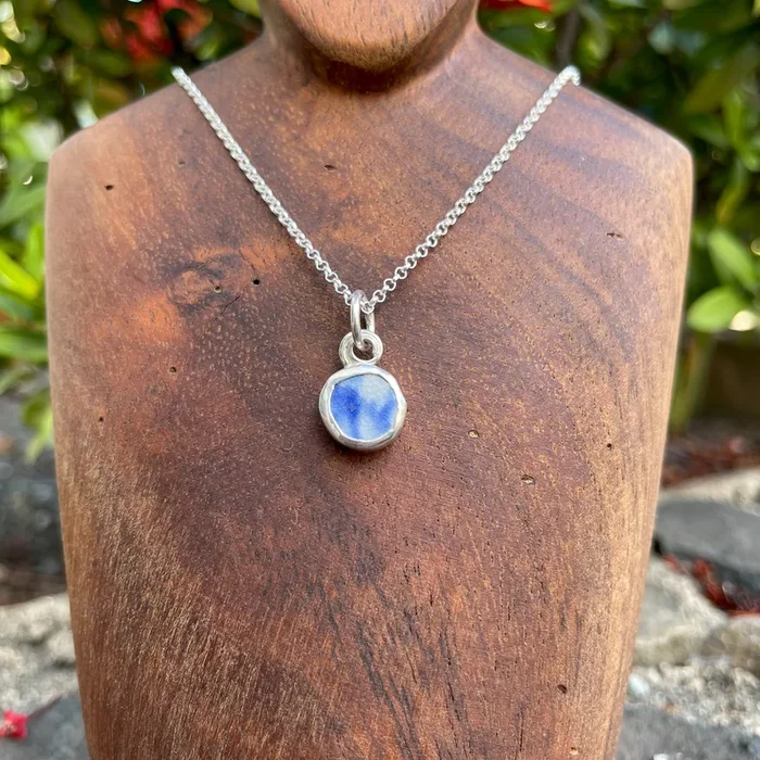 Wispy Clouds Sterling Silver Charm