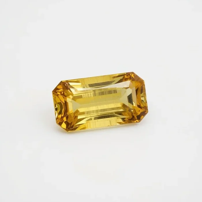 Yellow Sapphire 1PC Large 8×16 MM Baguette Faceted Yellow High-Quality Precious Loose Gemstones