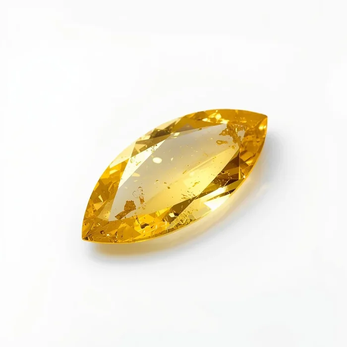 Yellow Sapphire 1PC Small 6×12 MM Marquise Faceted Yellow Brilliant Precious Loose Gemstones