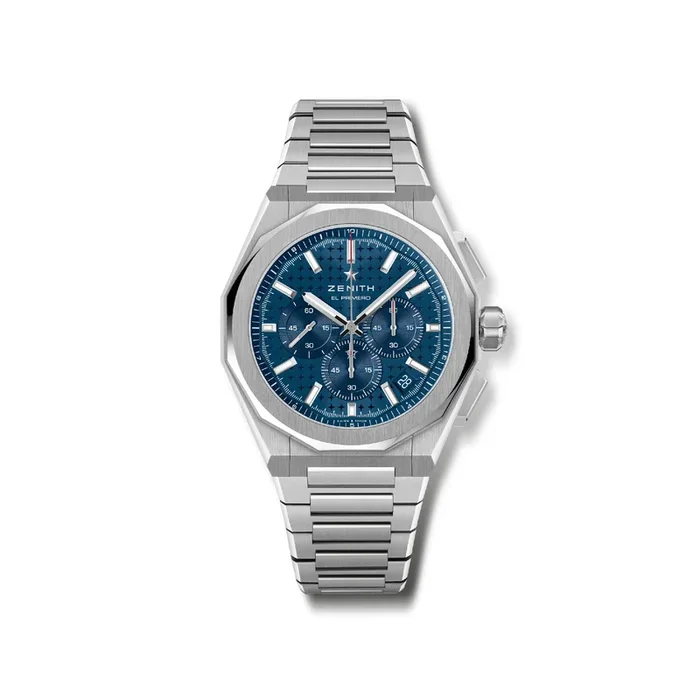 Zenith Defy Skyline Chrono blue dial 42 mm – Lepage