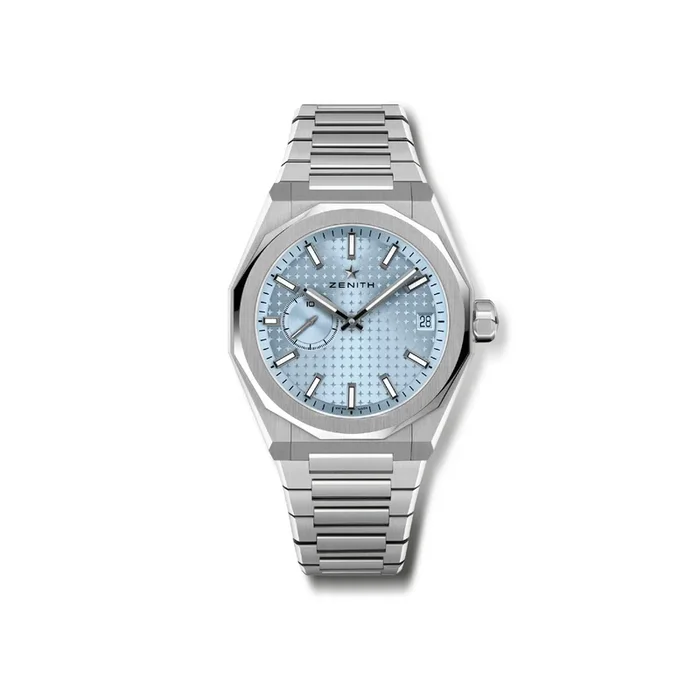 Zenith Defy Skyline El-Primero iced blue dial 41 mm – Lepage